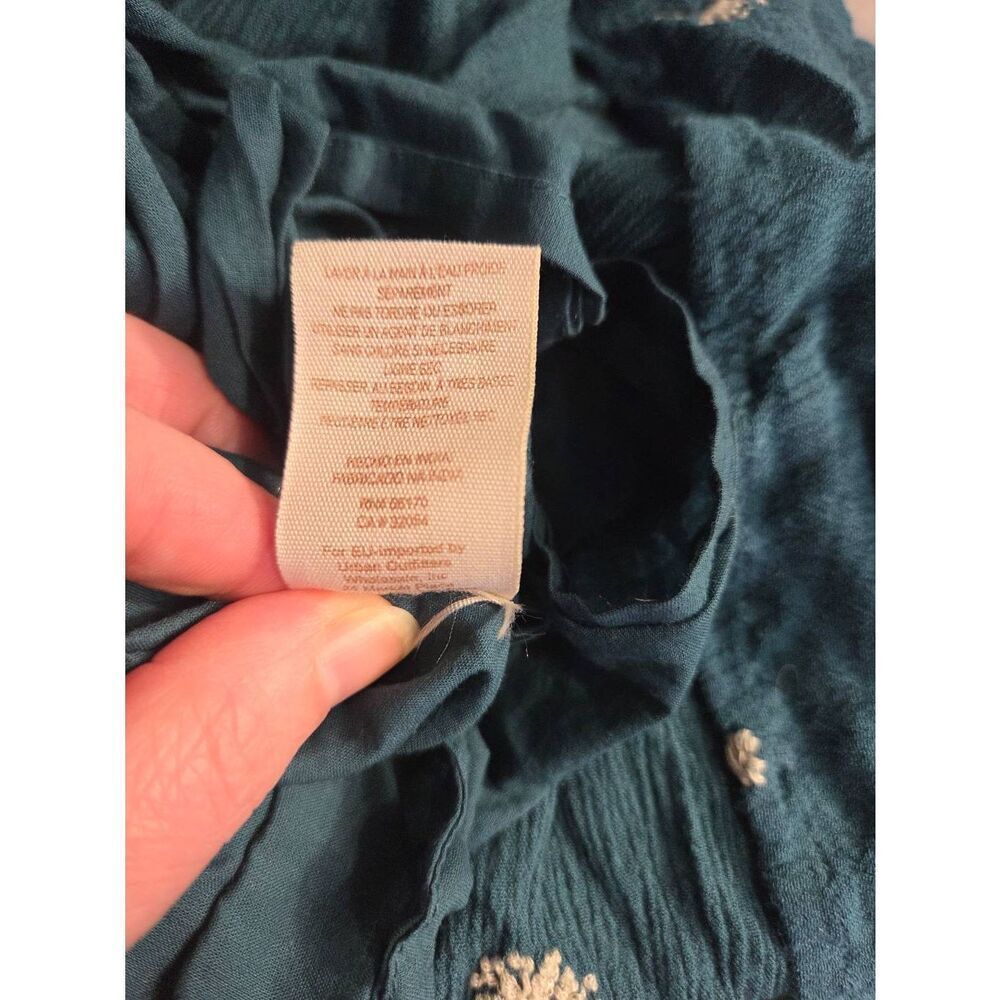 Free People Sweet Tennessee Embroidered Boho Mini Dress Sz. S - Picture 10 of 12